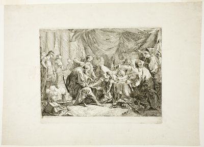 Antiochus dikterede sit testamente efter sin død af Noel Halle