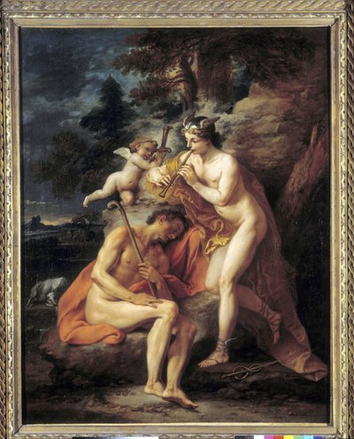 Mercury, Argus og Io (tidligere Endymion) af Noel-Nicholas Coypel