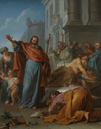 The Miracles of Saint James the Greater, 1726 af Noel-Nicholas Coypel