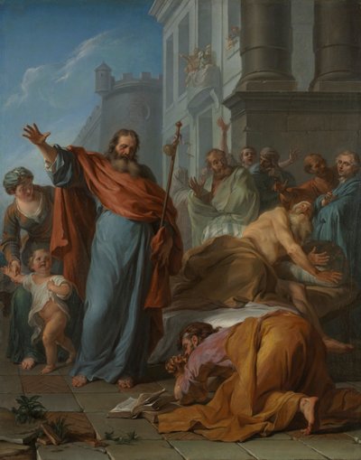 The Miracles of Saint James the Greater, 1726. af Noël Nicolas Coypel