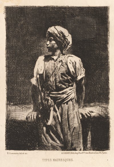 mauriske typer af Norbert Goeneutte