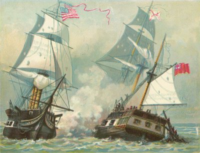 Kamp mellem forfatningen og Guerriere af North American