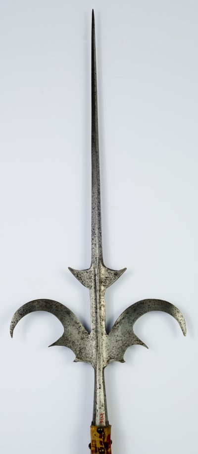 Corsesca, c.1600-20 (stål, messing og træ med moderne fløjl) af Northern Italian School