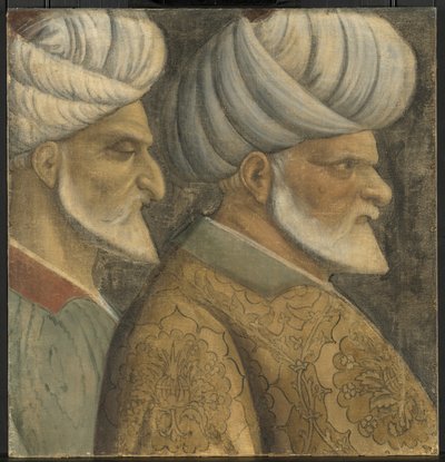 Jøden Sinan og Haireddin Barbarossa, ca. 1535 af Northern Italian School