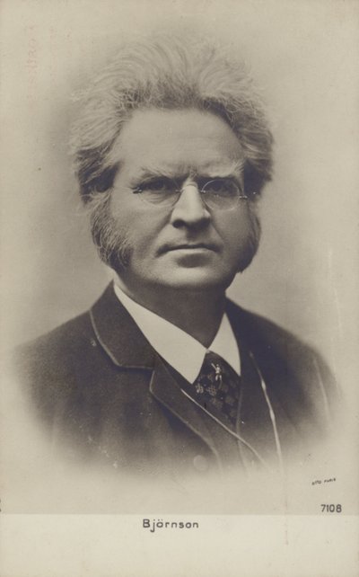 Bjornstjerne Bjornson (1832-1910), norsk nobelprisvindende forfatter af Norwegian Photographer