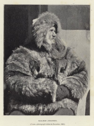 Hjalmar Johansen (s/h foto) af Norwegian Photographer