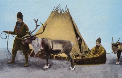 Norge / Norway: Lapper (foto i farver) af Norwegian Photographer