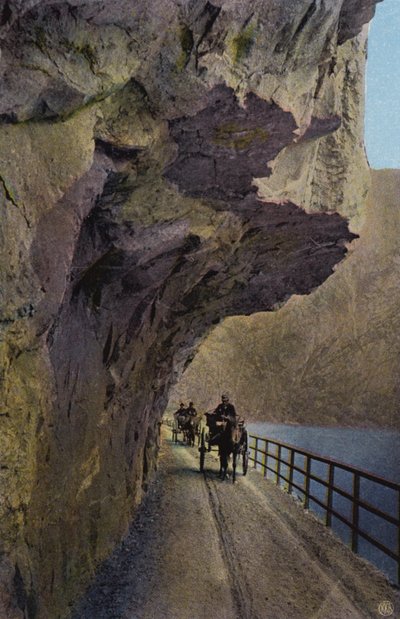 Norge / Norway: Vejen til Eidsfjord, Hardanger (foto i farver) af Norwegian Photographer