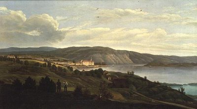 Udsigt over Christiania, c.1830 af Norwegian School