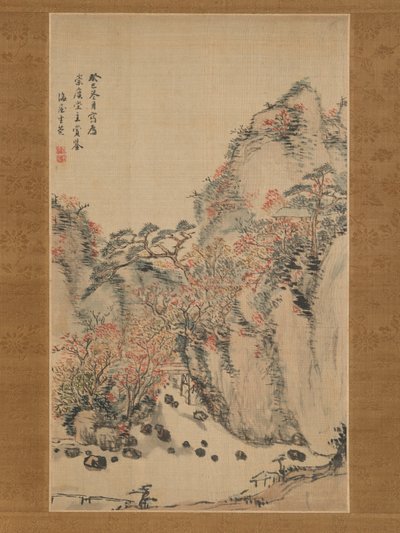 Efterårslandskab ved Eigenji, 1833. af Nukina Kaioku