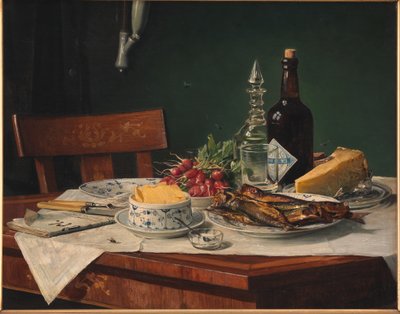Et frokostbord af O.A. Hermansen