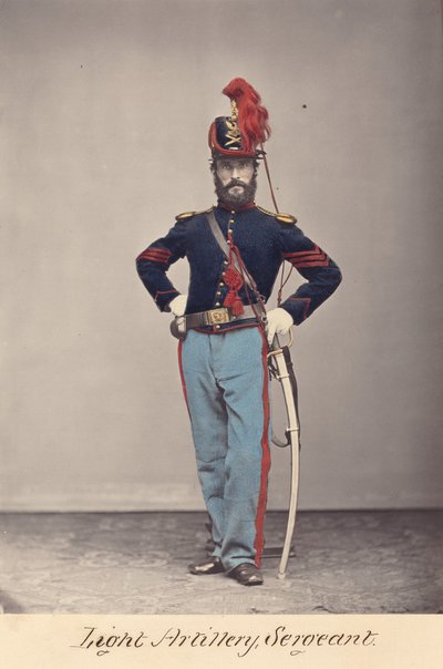 Let Artilleri, Sergent af O.H. Willard