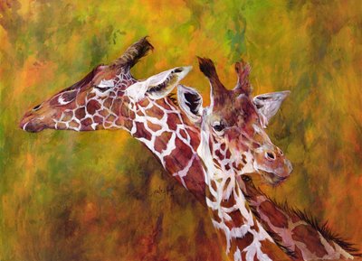 Giraffe af Odile Kidd