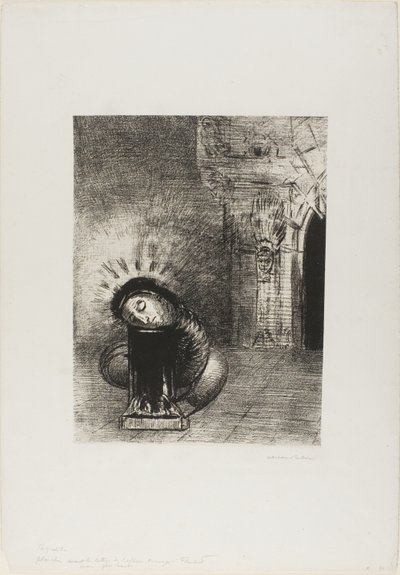 A Long Chrysalis, the Color of Blood, plade 2 af 6 af Odilon Redon