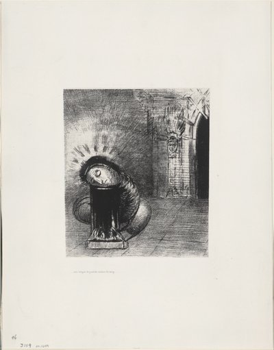 A Long Chrysalis, the Color of Blood, plade 2 af 6 af Odilon Redon