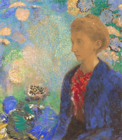 Baronesse de Domecy af Odilon Redon