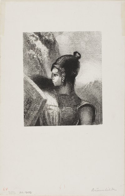Brunnhilde af Odilon Redon