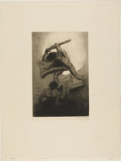 Kain og Abel af Odilon Redon