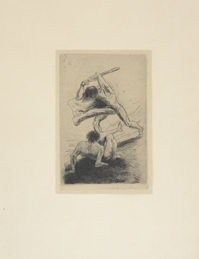 Kain og Abel af Odilon Redon