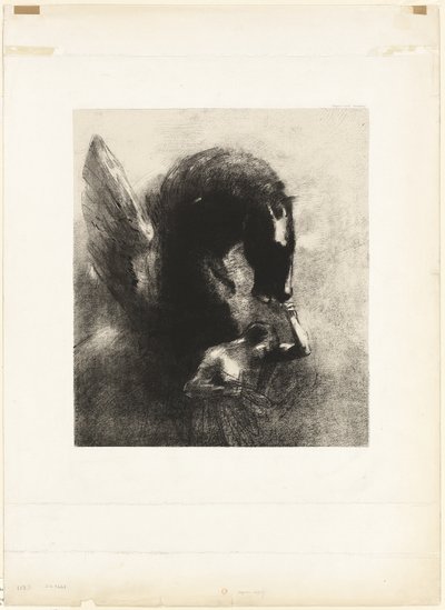 Fange Pegasus af Odilon Redon