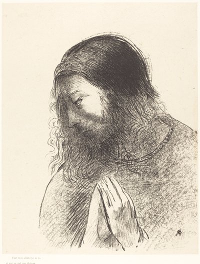 Det er mig, Johannes, som så og hørte disse ting (Og jeg, Johannes, så disse ting og hørte dem af Odilon Redon