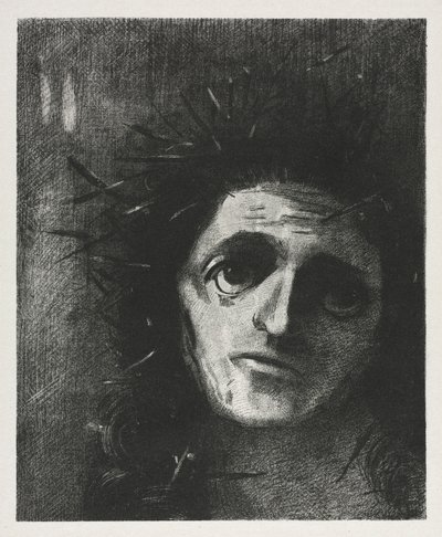 Kristus, 1887. af Odilon Redon