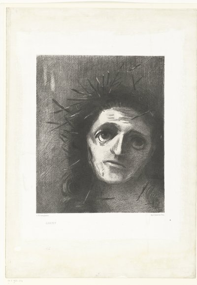 Christus Kristus (titel på objekt) af Odilon Redon