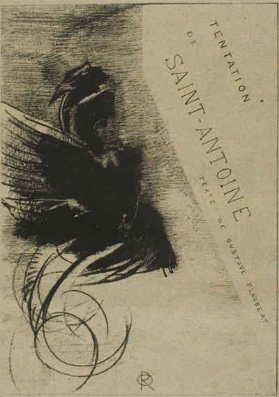 Cover-Frontispice til Sankt Anthonys Fristelse af Odilon Redon