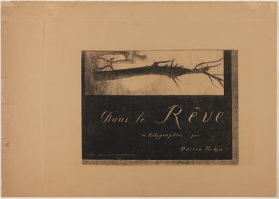 Forside-frontbillede, fra In Dreams af Odilon Redon