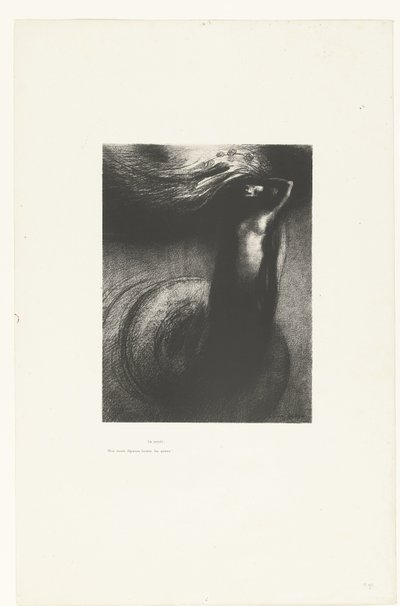 Døden: min ironi hæver sig over alle andre La Mort: Mon ironi depasse toutes les autres! Tentation de Saint-Antoine (2) (serietitel) Temptation of Saint Anthony (serietitel) af Odilon Redon
