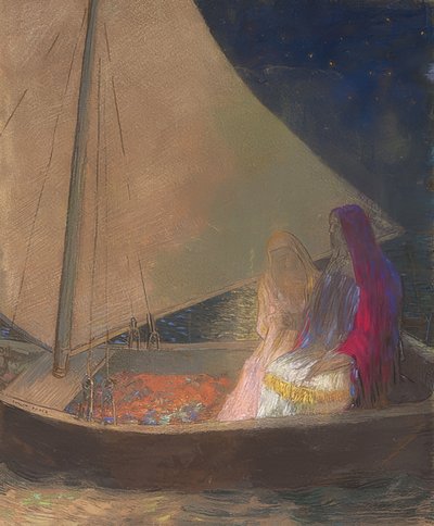 Barken. Omkring 1902 af Odilon Redon
