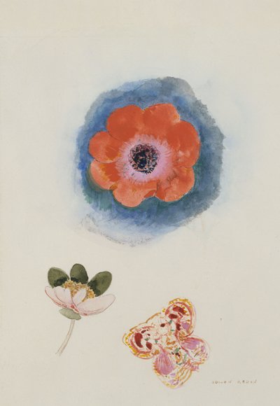 Blumenstudie af Odilon Redon