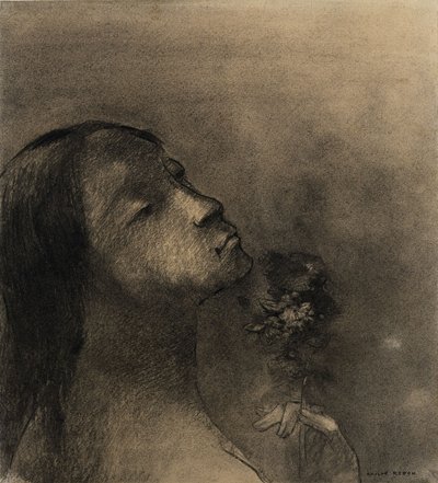 Ondskabens blomst af Odilon Redon