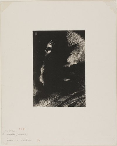 Frontispice til Les Chimères af Jules Destrée af Odilon Redon