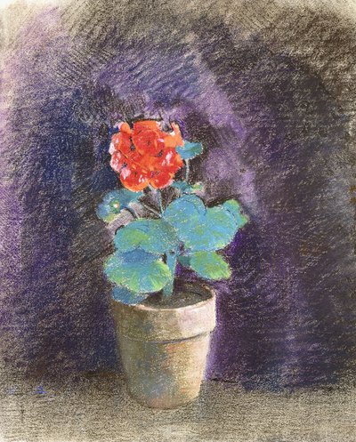Geranium, af Odilon Redon
