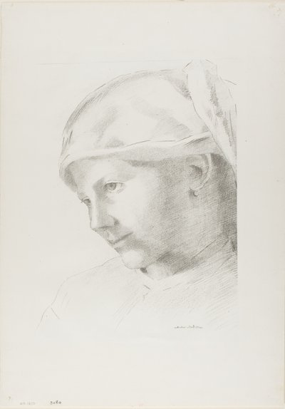 Pige af Odilon Redon