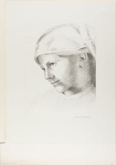 Pige af Odilon Redon