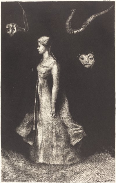 Spøgende (besættelse) af Odilon Redon