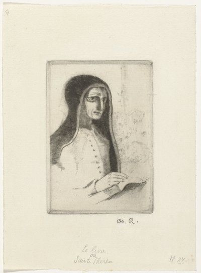 Det bog Bogen (Sainte-Thérèse) af Odilon Redon