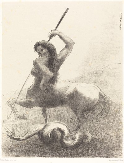 Der var kampe og forgæves sejre af Odilon Redon