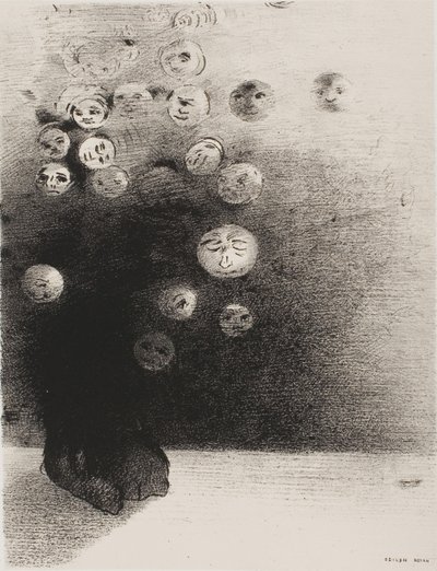 Er der ikke en usynlig verden, fra The Juror af Odilon Redon