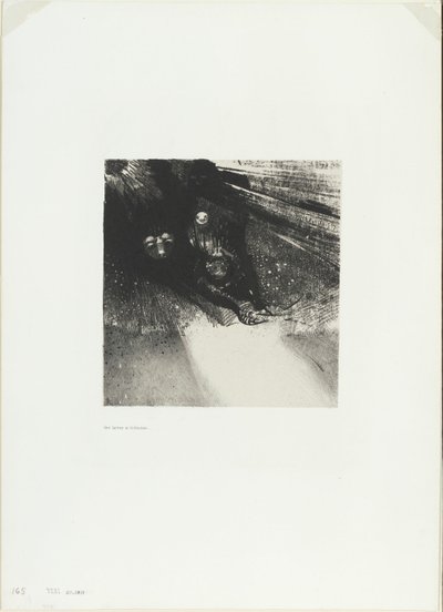 Larver So Bloodless and So Heseous, plade 5 af 6 af Odilon Redon