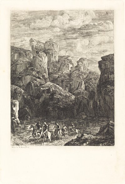 Le Gue (Forden) af Odilon Redon