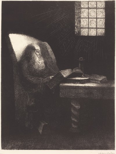 Læseren (The Reader) af Odilon Redon