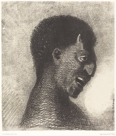 Satyren med det kyniske smil af Odilon Redon