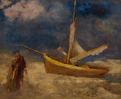 Den sindssyge fisker af Odilon Redon