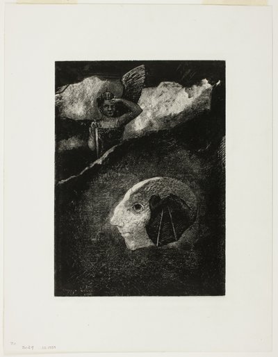 Limbo, tallerken fire fra In Dreams af Odilon Redon