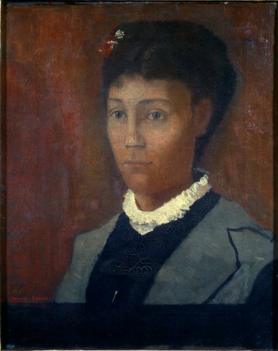 Fru Odilon af Odilon Redon