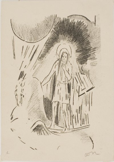 Mand på Pegasus af Odilon Redon