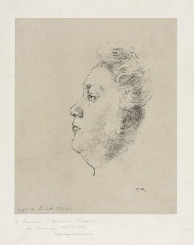 Frøken Juliette Dodu, 1904. af Odilon Redon